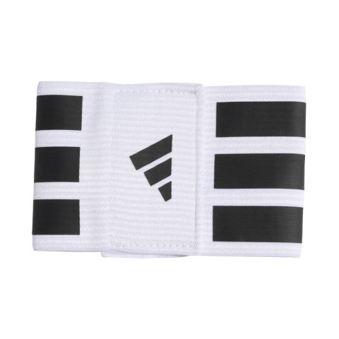 Opaska kapitana adidas Tiro L AB biało-czarna KD4248 Dorośli M/L Adidas teamwear