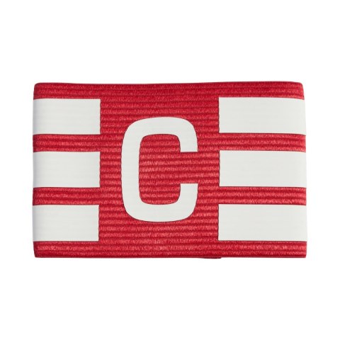 Opaska kapitana adidas Tiro L AB czerwono-biała KD4250 Dorośli M/L Adidas teamwear