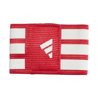 Opaska kapitana adidas Tiro L AB czerwono-biała KD4250 Dorośli M/L Adidas teamwear