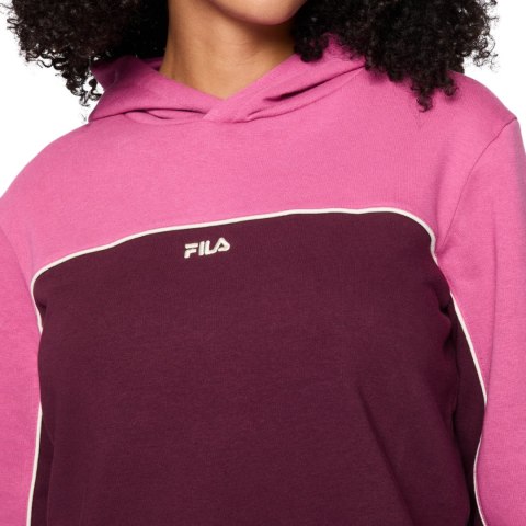 Bluza damska Fila Laagna różowo-bordowa FAW0907 43200 Fila Bluza damska Fila Laagna różowo-bordowa FAW0907 43200 Fila