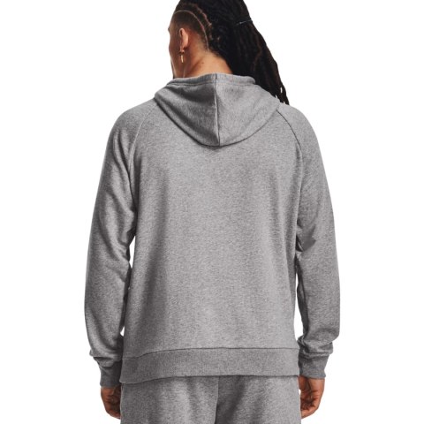 Bluza męska Under Armour Rival Fleece Hoodie szara 1379757 025 Under Armour Bluza męska Under Armour Rival Fleece Hoodie szara 1379757 025 Under Armour