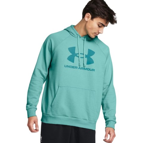 Bluza męska Under Armour Rival Fleece Logo HD morska 1379758 482 Under Armour Bluza męska Under Armour Rival Fleece Logo HD morska 1379758 482 Under Armour