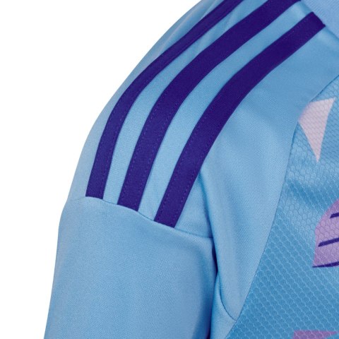 Koszulka bramkarska dla dzieci adidas Tiro 24 Competition Long Sleeve Goalkeeper niebieska IN0434 Adidas teamwear Koszulka bramkarska dla dzieci adidas Tiro 24 Competition Long Sleeve Goalkeeper niebieska IN0434 Adidas teamwear