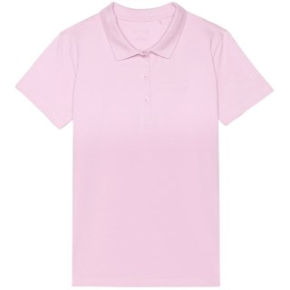 Koszulka damska polo 4F F317 jasny róż 4FWMM00TPTSF317 56S 4F