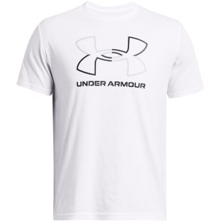 Koszulka męska Under Armour GL Foundation Uodate SS biała 1382915 100 Under Armour