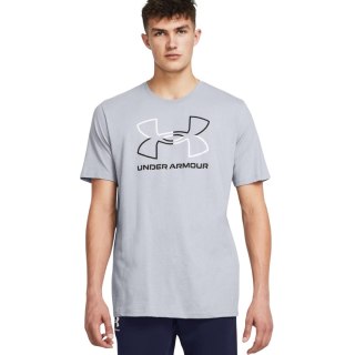 Koszulka męska Under Armour GL Foundation Uodate SS szara 1382915 011 Under Armour