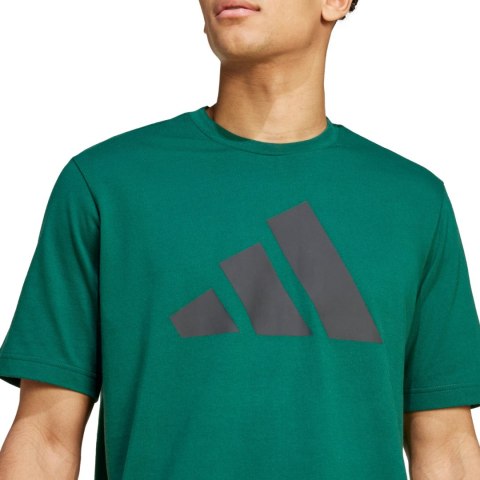 Koszulka męska adidas PWR 3 T zielona IY8585 Adidas