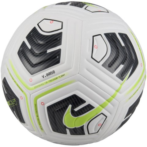 Piłka nożna Nike Academy Team FA24 biało-czarno-zielona FZ7540 100 Nike Team Piłka nożna Nike Academy Team FA24 biało-czarno-zielona FZ7540 100 Nike Team