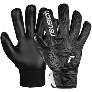Rękawice bramkarskie Reusch Attrakt Staster Solid Finger Support Junior czarne 5472511 7700 Reusch