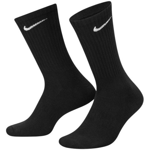 Skarpety Nike Everyday Cush Crew 6 par czarne SX7666 010 Nike