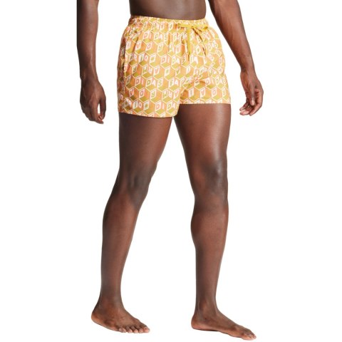 Spodenki kąpielowe męskie adidas FARM Rio 3-Stripes CLX żółte IR6199 Adidas Spodenki kąpielowe męskie adidas FARM Rio 3-Stripes CLX żółte IR6199 Adidas
