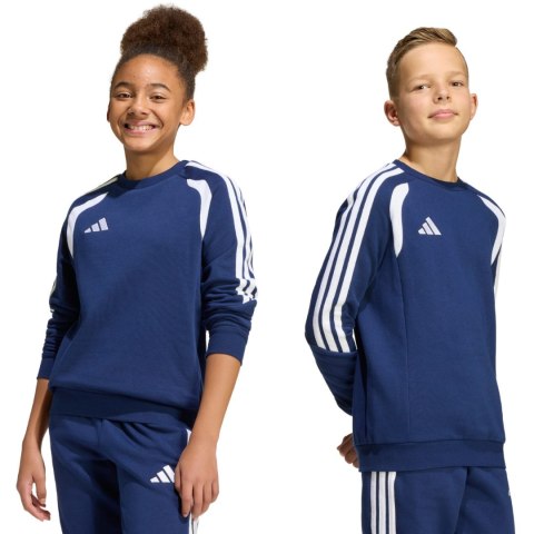 Bluza dla dzieci adidas Tiro 26 League Sweat Crew granatowa KF5821 140cm Adidas teamwear