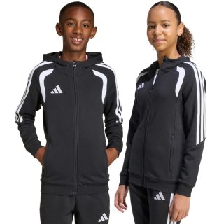 Bluza dla dzieci adidas Tiro 26 League Sweat Full Zip Hoodie czarna KF3324 164cm Adidas teamwear