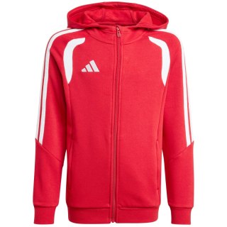 Bluza dla dzieci adidas Tiro 26 League Sweat Full Zip Hoodie czerwona KF9101 128cm Adidas teamwear