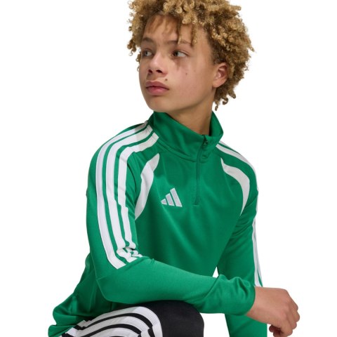 Bluza dla dzieci adidas Tiro 26 League Training Top zielono-biała JY7160 140cm Adidas teamwear