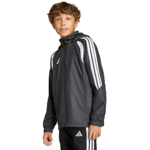 Kurtka dla dzieci adidas Tiro 26 League Windbreaker czarna JY9726 128cm Adidas teamwear
