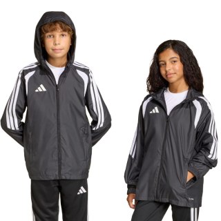Kurtka dla dzieci adidas Tiro 26 League Windbreaker czarna JY9726 152cm Adidas teamwear