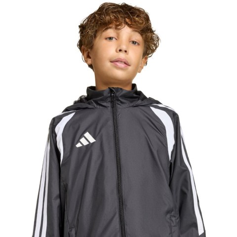 Kurtka dla dzieci adidas Tiro 26 League Windbreaker czarna JY9726 152cm Adidas teamwear