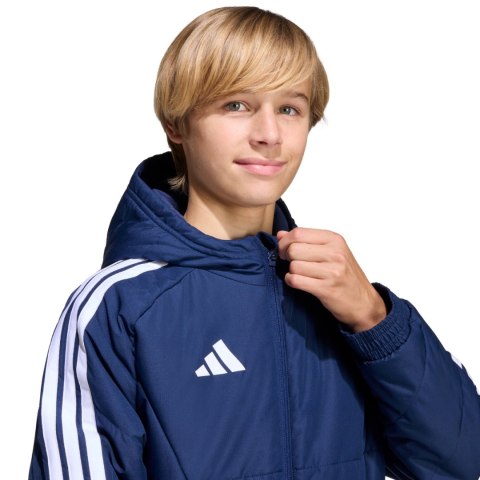 Kurtka dla dzieci adidas Tiro 26 Winter granatowa KA8026 128cm Adidas teamwear