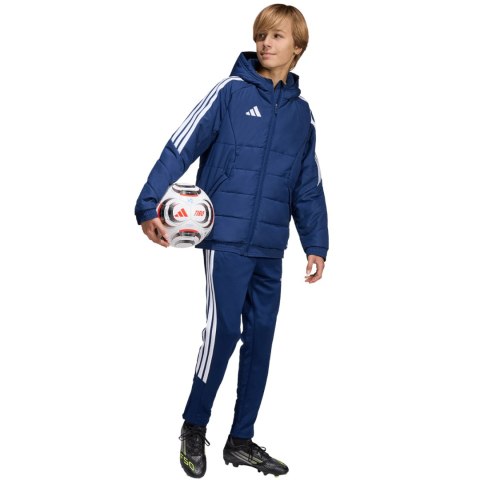 Kurtka dla dzieci adidas Tiro 26 Winter granatowa KA8026 140cm Adidas teamwear