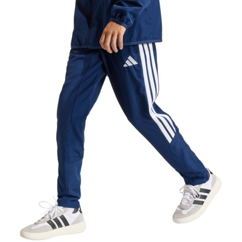 Spodnie dla dzieci adidas Tiro 26 League Presentation granatowe JZ9052 164cm Adidas teamwear