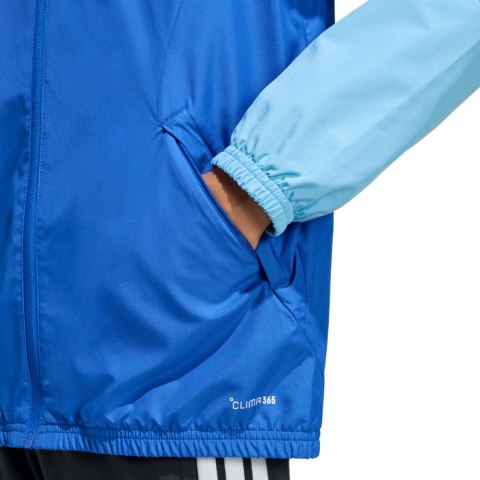 Kurtka dla dzieci adidas Tiro 26 Competition All Weather niebieska KB0157 140cm Adidas teamwear