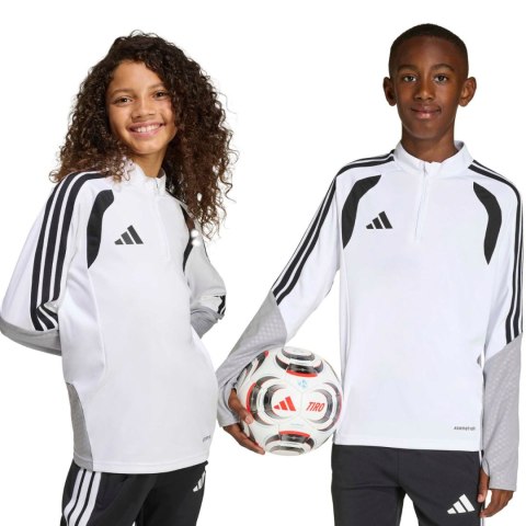 Bluza dla dzieci adidas Tiro 26 Competition Training Top biało-szara KA7577 128cm Adidas teamwear