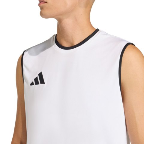 Koszulka męska adidas Entrada 26 Sleeveless Jersey biała KB3928 M Adidas teamwear