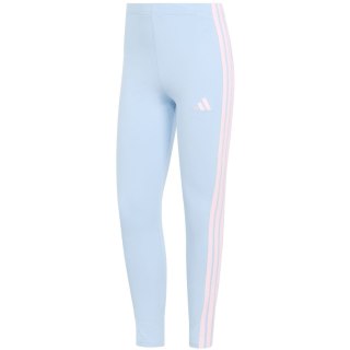 Legginsy damskie adidas Essentials 3-Stripes Cotton błękitne KD2352 2XL Adidas