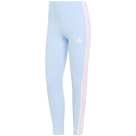 Legginsy damskie adidas Essentials 3-Stripes Cotton błękitne KD2352 XL Adidas
