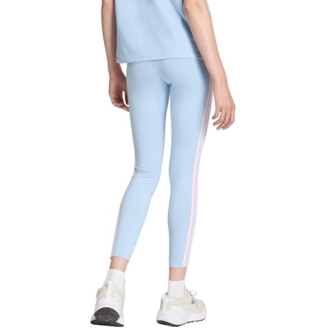 Legginsy damskie adidas Essentials 3-Stripes Cotton błękitne KD2352 M Adidas