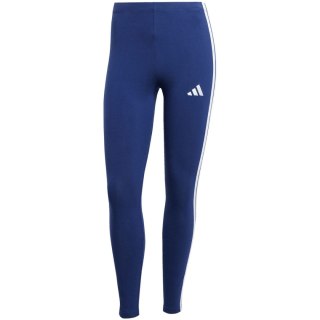 Legginsy damskie adidas Essentials 3-Stripes Cotton ciemnoniebieskie JE0067 XL Adidas