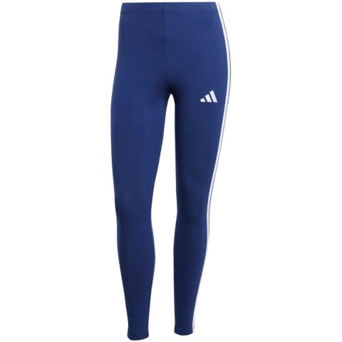 Legginsy damskie adidas Essentials 3-Stripes Cotton ciemnoniebieskie JE0067 XL Adidas