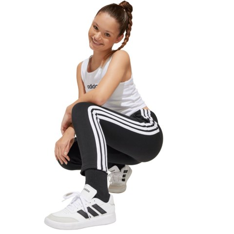 Spodnie dla dzieci adidas Essentials czarne JJ3449 152cm Adidas