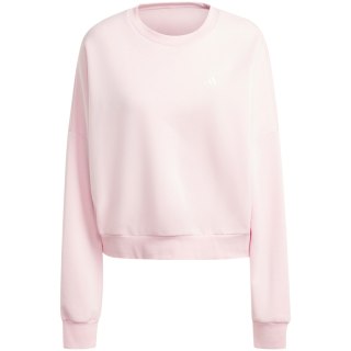 Bluza damska adidas Essentials Small Logo Feel Cozy jasnoróżowa IX7954 Adidas