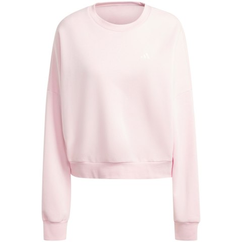 Bluza damska adidas Essentials Small Logo Feel Cozy jasnoróżowa IX7954 Adidas Bluza damska adidas Essentials Small Logo Feel Cozy jasnoróżowa IX7954 Adidas