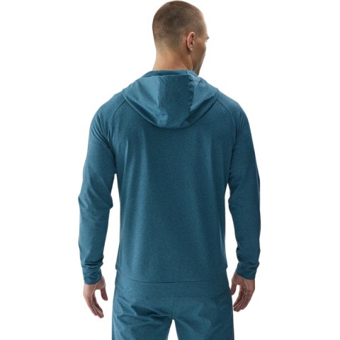 Bluza męska 4F M404 morska zieleń melanż 4FWAW24TFSWM404 46M 4F Bluza męska 4F M404 morska zieleń melanż 4FWAW24TFSWM404 46M 4F
