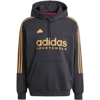 Bluza męska adidas House of Tiro Nations Pack Hoodie czarno-złota IW8869 Adidas