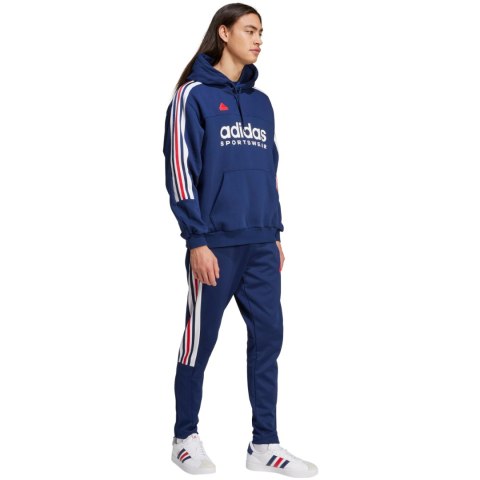 Bluza męska adidas House of Tiro Nations Pack Hoodie granatowa IY4530 Adidas