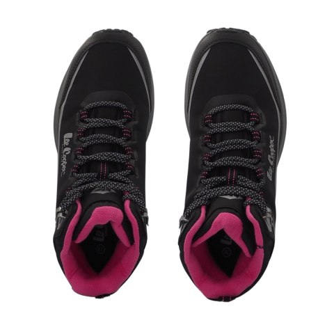 Buty damskie Lee Cooper czarno-różowe LCJ-24-01-2932LA Lee Cooper Buty damskie Lee Cooper czarno-różowe LCJ-24-01-2932LA Lee Cooper