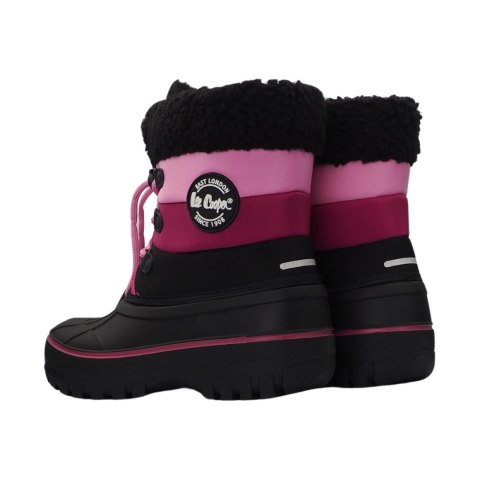 Buty dla dzieci Lee Cooper czarno-różowe LCJ-24-44-2855K Lee Cooper Buty dla dzieci Lee Cooper czarno-różowe LCJ-24-44-2855K Lee Cooper
