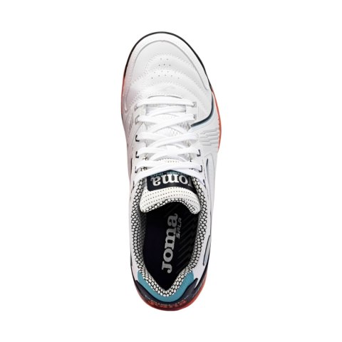 Buty piłkarskie Joma Dribling Indoor 2432 biało-pomarańczowe DRIW2432IN Joma Buty piłkarskie Joma Dribling Indoor 2432 biało-pomarańczowe DRIW2432IN Joma