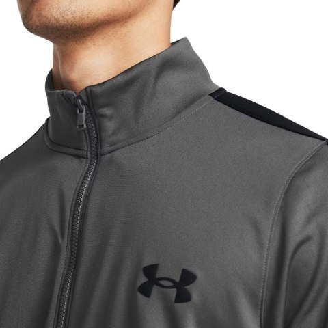 Dres męski Under Armour Rival Knit Track Suit szary 1357139 025 Under Armour Dres męski Under Armour Rival Knit Track Suit szary 1357139 025 Under Armour