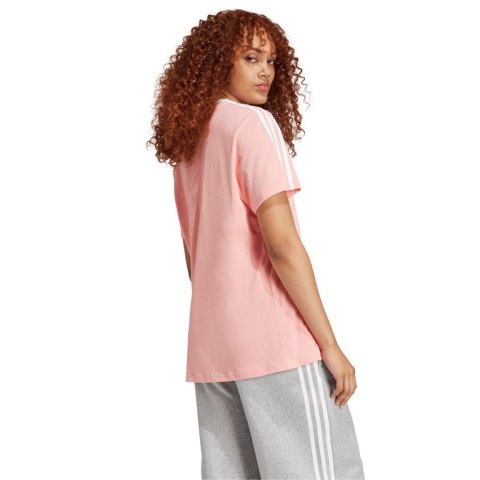 Koszulka damska adidas Essentials 3-Stripes Tee różowa IY1698 Adidas Koszulka damska adidas Essentials 3-Stripes Tee różowa IY1698 Adidas