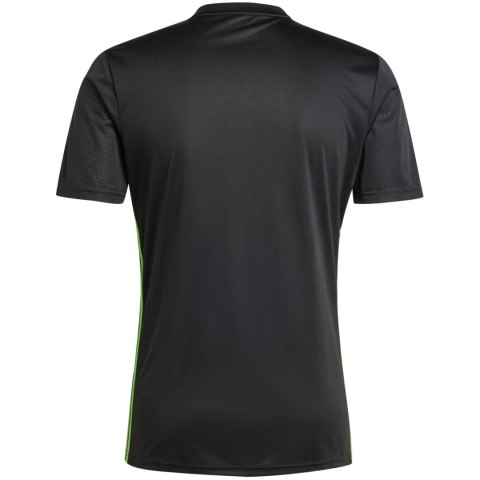 Koszulka męska adidas Tabela 23 Jersey czarno-limonkowa JI8825 Adidas teamwear