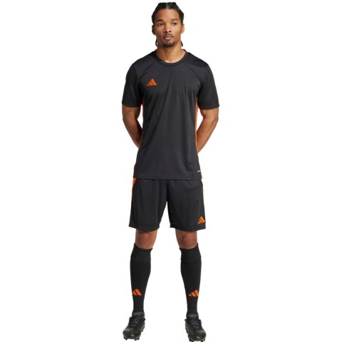 Koszulka męska adidas Tabela 23 Jersey czarno-pomarańczowa JI8826 Adidas teamwear