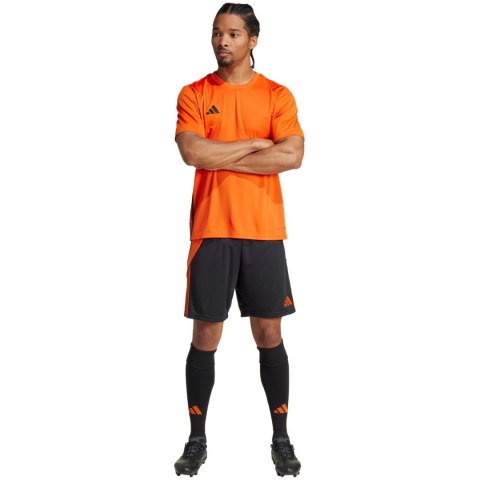 Koszulka męska adidas Tabela 23 Jersey pomarańczowo-czarna JI8827 Adidas teamwear