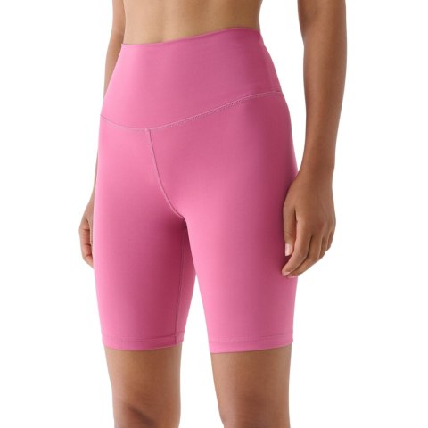 Legginsy damskie krótkie 4F F012 ciemny róż 4FWAW24TFSTF012 53S 4F