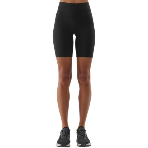 Legginsy damskie krótkie 4F F012 głęboka czerń 4FWAW24TFSTF012 20S 4F