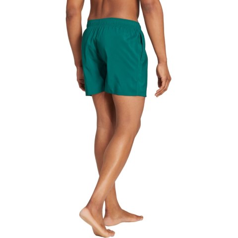 Spodenki kąpielowe męskie adidas Solid CLX Short-Length zielone IX7582 Adidas Spodenki kąpielowe męskie adidas Solid CLX Short-Length zielone IX7582 Adidas